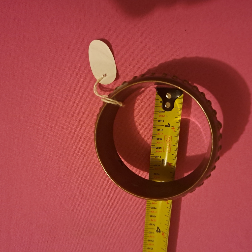 Two Brown Bangle Bracelets - image 4